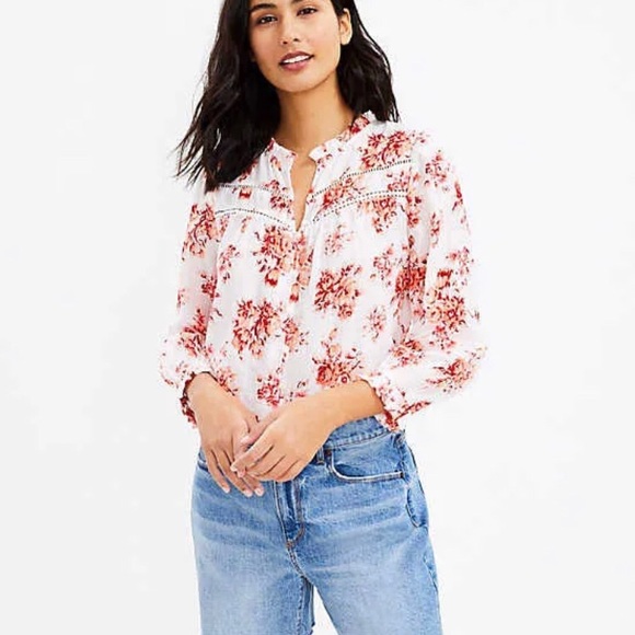 LOFT Deconstructed fresh cut hem, high rise boyfriend shorts - Picture 1 of 4